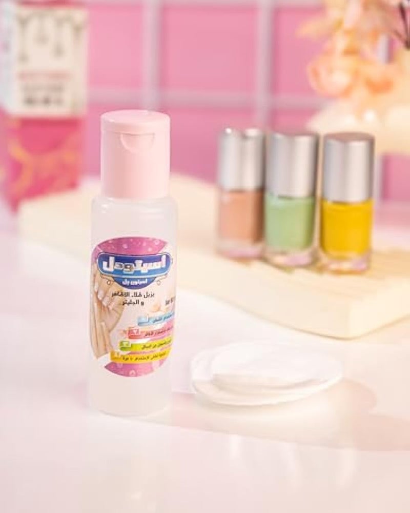Acetodel Nail Polish Remover Innovative Gel Formula Prevents Evaporation 60 gm - Image 3