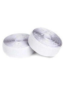 Generic Hook and Loop Strip Self-Adhesive White 3/4 inch x 5 feet  - Image 1