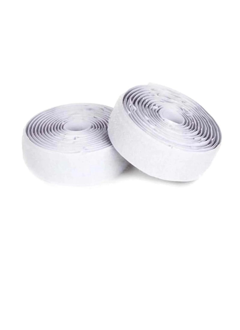 Generic - Hook and Loop Strip Self-Adhesive White 3/4 inch x 5 feet - Image 1