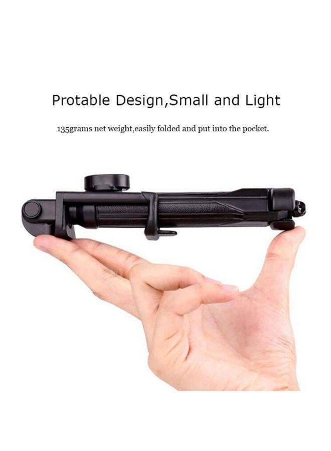 NIBEMINENT Wireless BT Remote Control Handheld Tripod For Smartphone Black  - Image 2