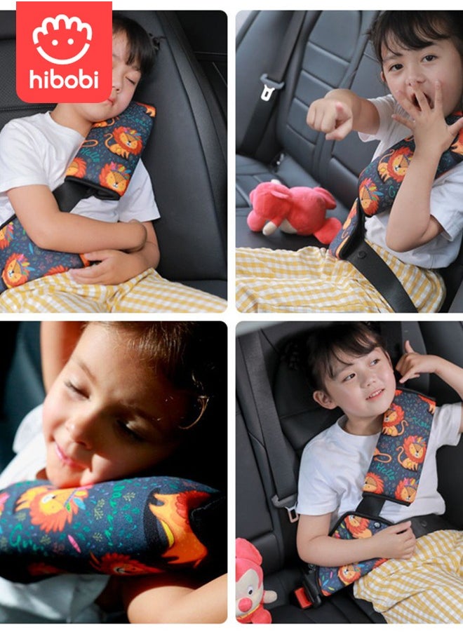 Child safety belt shoulder protector, specially designed for anti-stranglehold car seats.