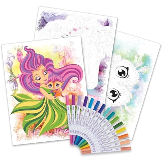 COLOR-BY-NUMBER BOOK SET - NENUPHIA - Image 4