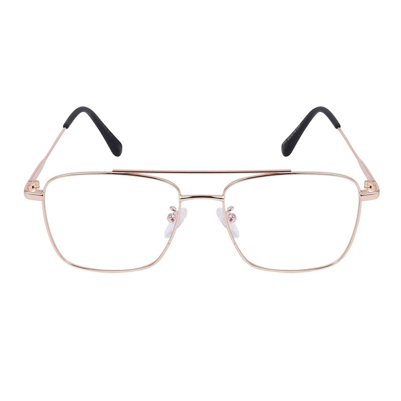 Dervin Blue Light Blocking Blue Cut Zero Power anti-glare Retro Square Eyeglasses, Frame for Eye Protection from UV by Computer/Tablet/Laptop/Mobile - Image 2