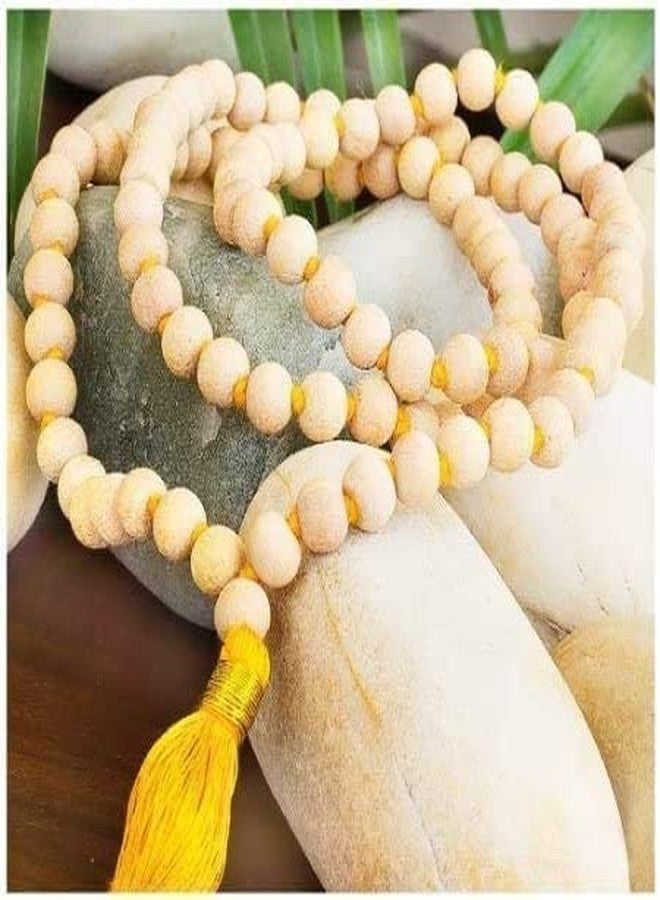 WITSOUL Tulsi Holy Basil Japa Mala 108+1 Beads Original for Daily Mantra Jaap Mala For Unisex Adult - Image 2