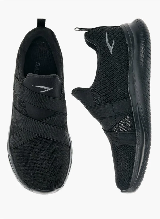 Dash Boys Logo Detail Slip-On Sports Shoes