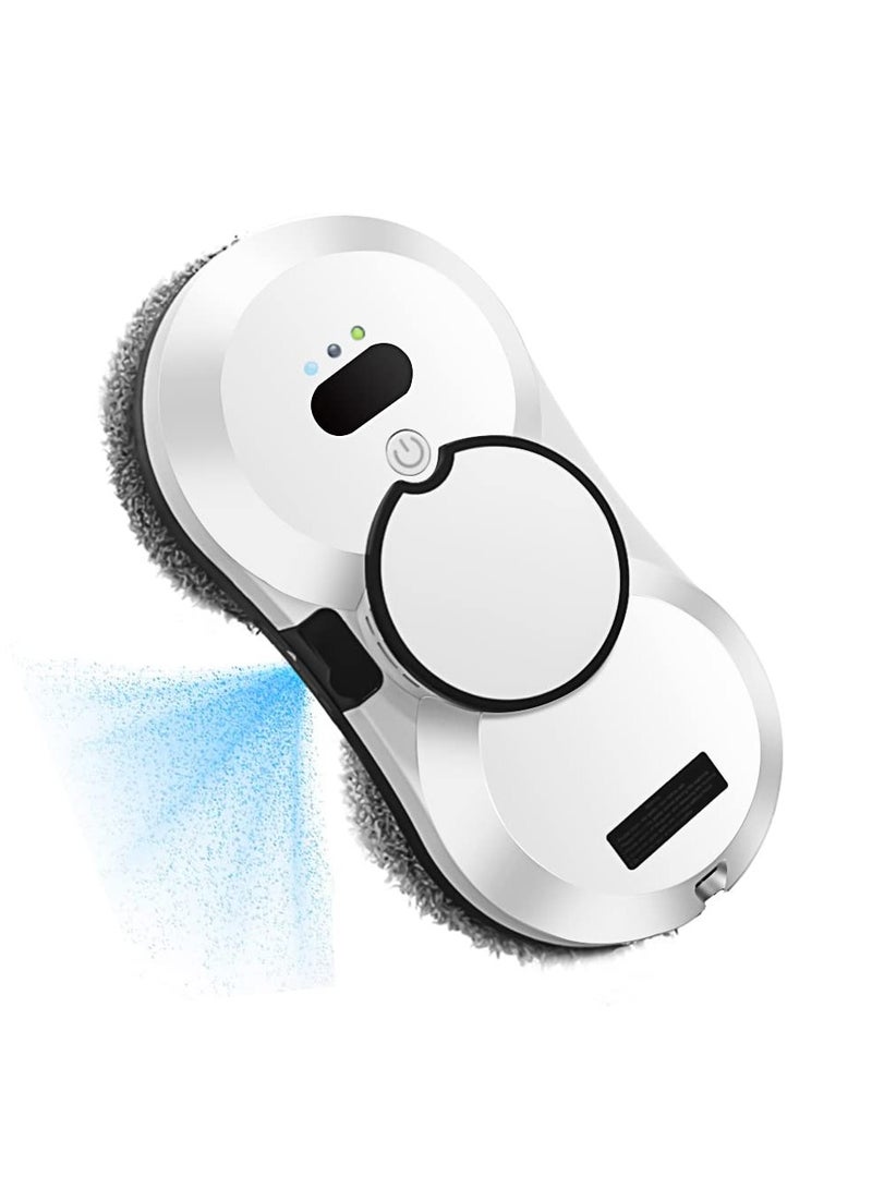 Zikra Magnetic Vacuum Glass Cleaning Robotic, Window Cleaner Robot, Window Cleaner Kit with Automatic Water Spray, for Indoor and Outdoor Glass High Rise Windows Tiles - Image 1