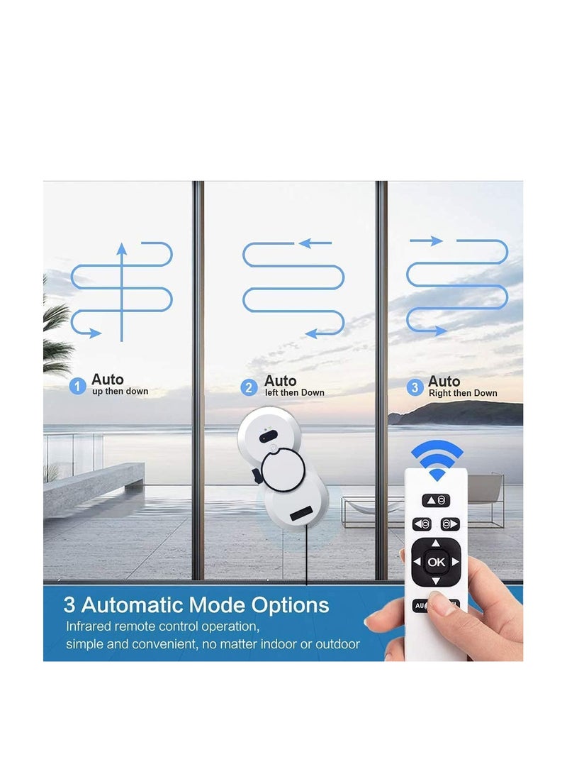 Zikra Magnetic Vacuum Glass Cleaning Robotic, Window Cleaner Robot, Window Cleaner Kit with Automatic Water Spray, for Indoor and Outdoor Glass High Rise Windows Tiles - Image 3