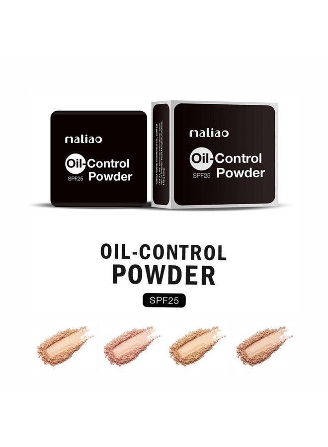 ماليو بودرة مضغوطة منعشة للتحكم في الزيوت مع عامل حماية من الشمس 25 (بيج طبيعي) - Image 5