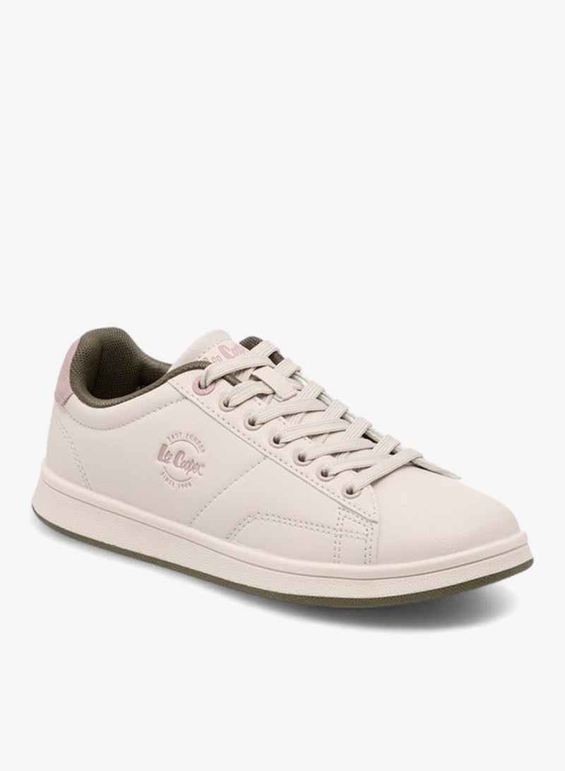Lee Cooper Women's Logo Print Lace-Up Sneakers - Image 2