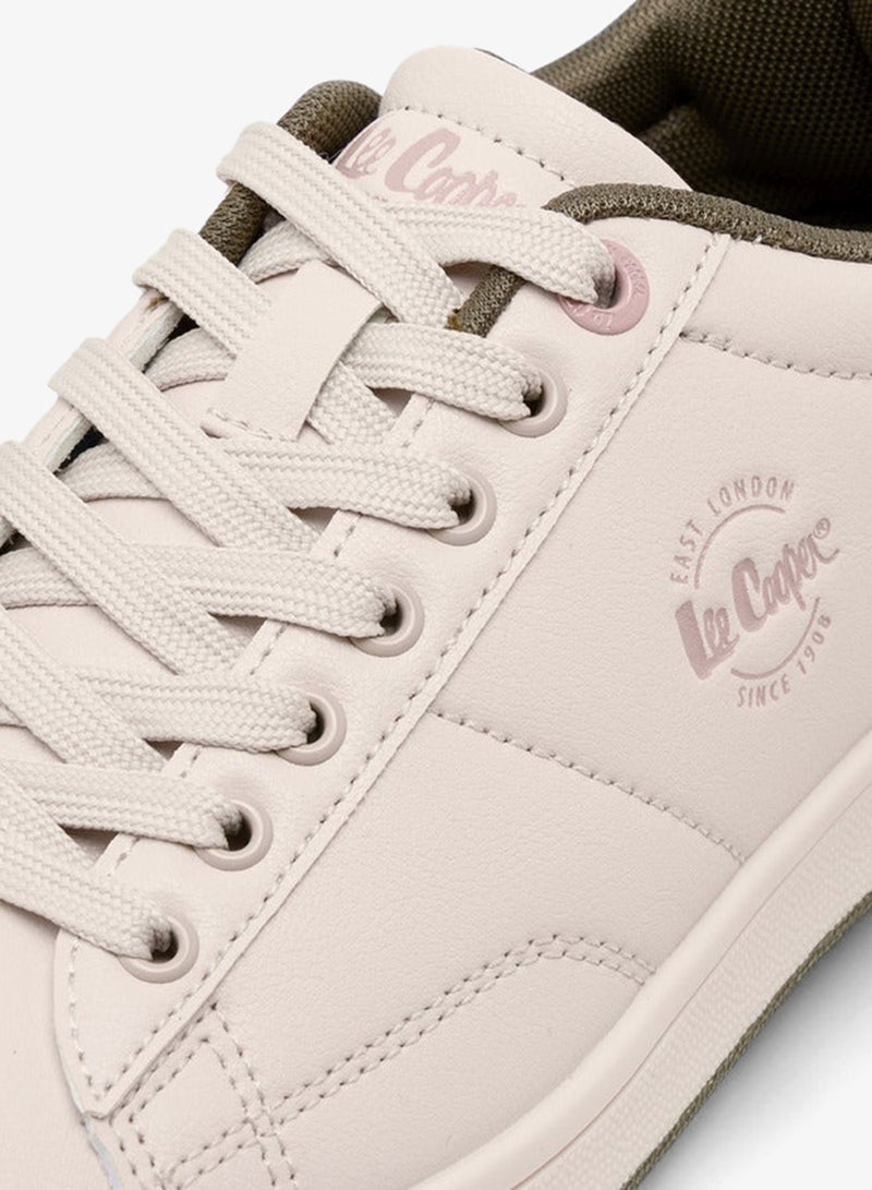 Lee Cooper Women's Logo Print Lace-Up Sneakers - Image 4