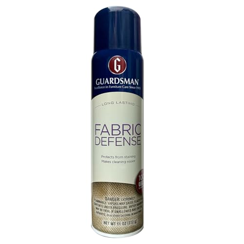 Guardsman Fabric Defense & Upholstery Water Repellent Spray, Protector & Stain Prevention for Microfiber, Rugs, Carpeting, Fabric Furniture, Apparel, and Shoes, Unscented, 11 oz - Image 1