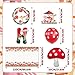 Lcnjscgo 44 PCS Mushroom Birthday Party Decorations Mushroom Birthday Banner Mushroom Balloons Mushroom Tablecloth Mushroom Plates and Napkins for Mushroom Party Decorations Supplies - Image 4