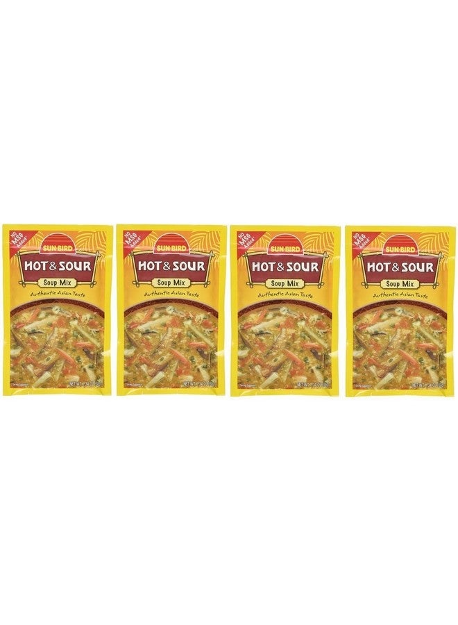 صن بيرد عبوات مزيج الحساء الحار والحامض من Sunbird - وصفة الحساء الآسيوي - 1.34 أونصة لكل عبوة (عبوة من 4 قطع) - Image 1