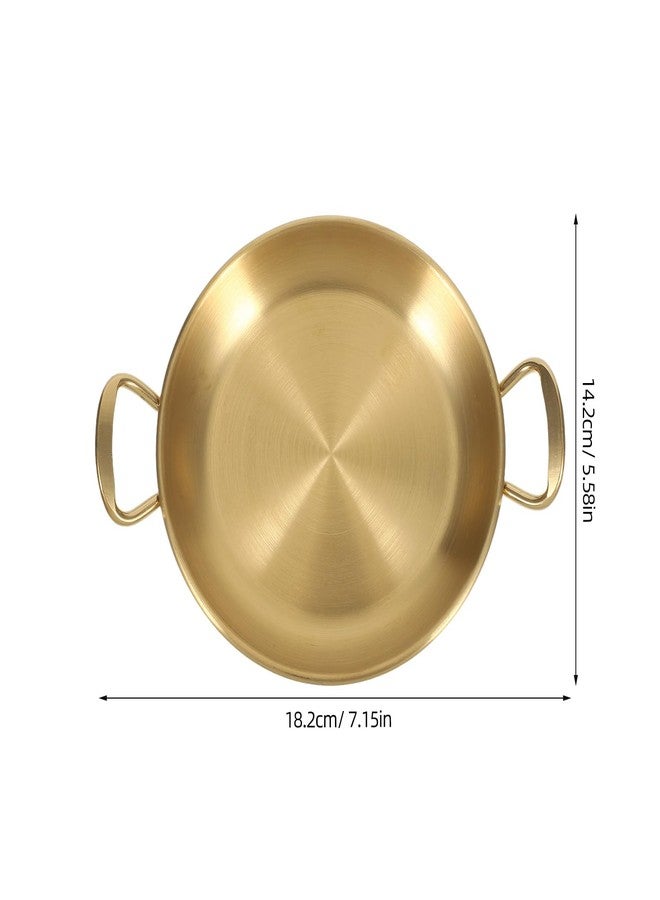 BRIGHTFUFU Food Plate Double Handles Snack Bowl Fried Chicken Serving Tray Platter Lightweight Home Restaurant Use - Image 4
