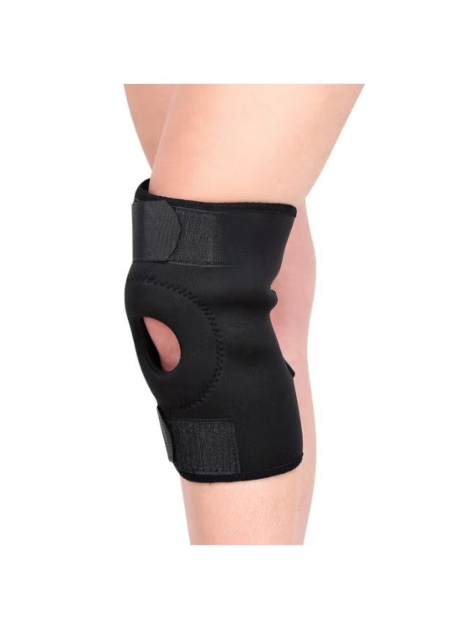 Knee Support Brace, Medium Size Compression Knee Sleeve for Men and Women, Adjustable Knee Stabilizer for Daily Activities and Sports - Image 2