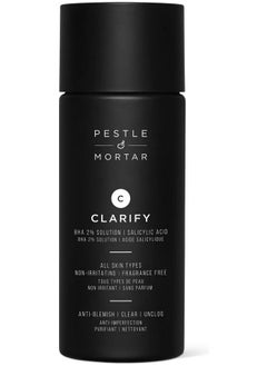 Pestle & Mortar Clarify 2% Salicylic Acid Toner Acne Treatment And Clear Breakouts Facial Exfoliant To Removes Excess Oil 2.7 Oz  - Image 1