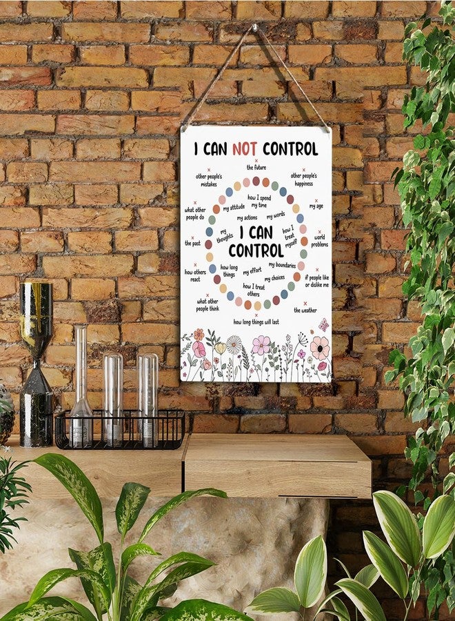 YCYD Mental Health Decor, Psychotherapy Sign Counselor Office Decor, Wall Art Wooden Hanging Plaque 10 x 8 Inch, for Office Bedroom Living Room Home Gifts - Image 2