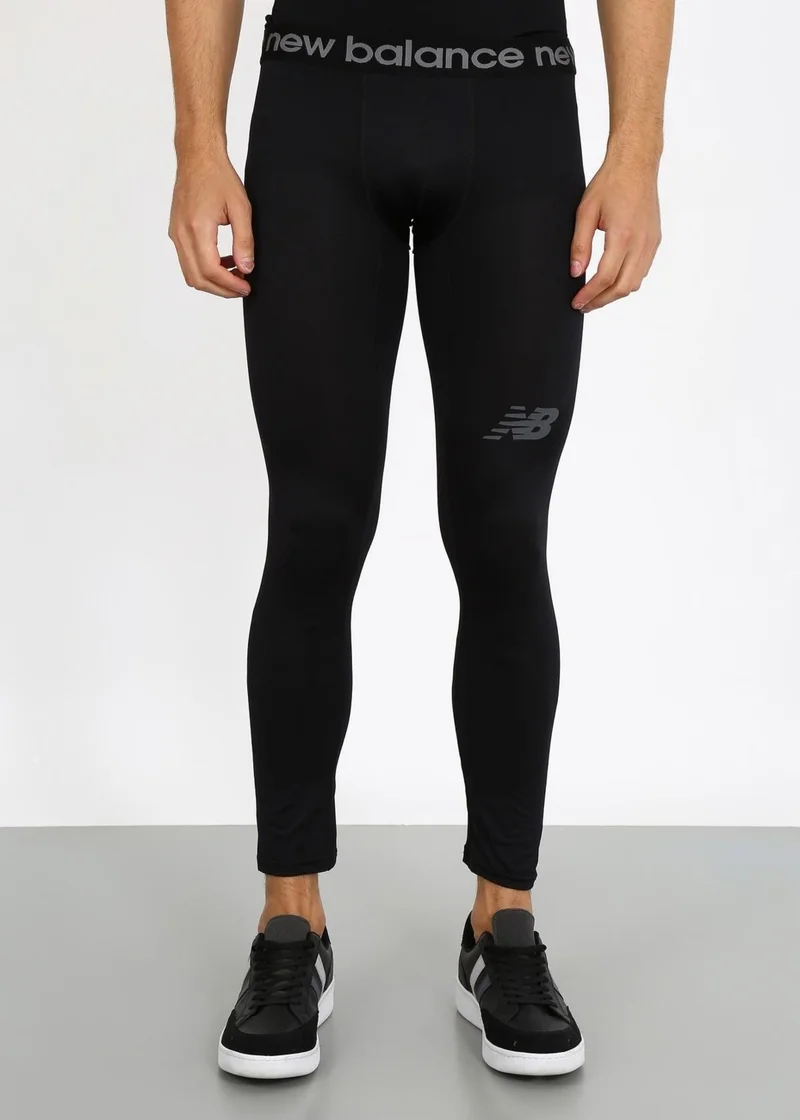 نيو بالانس Nbcompl-Bk Men's Long Sleeve Tights