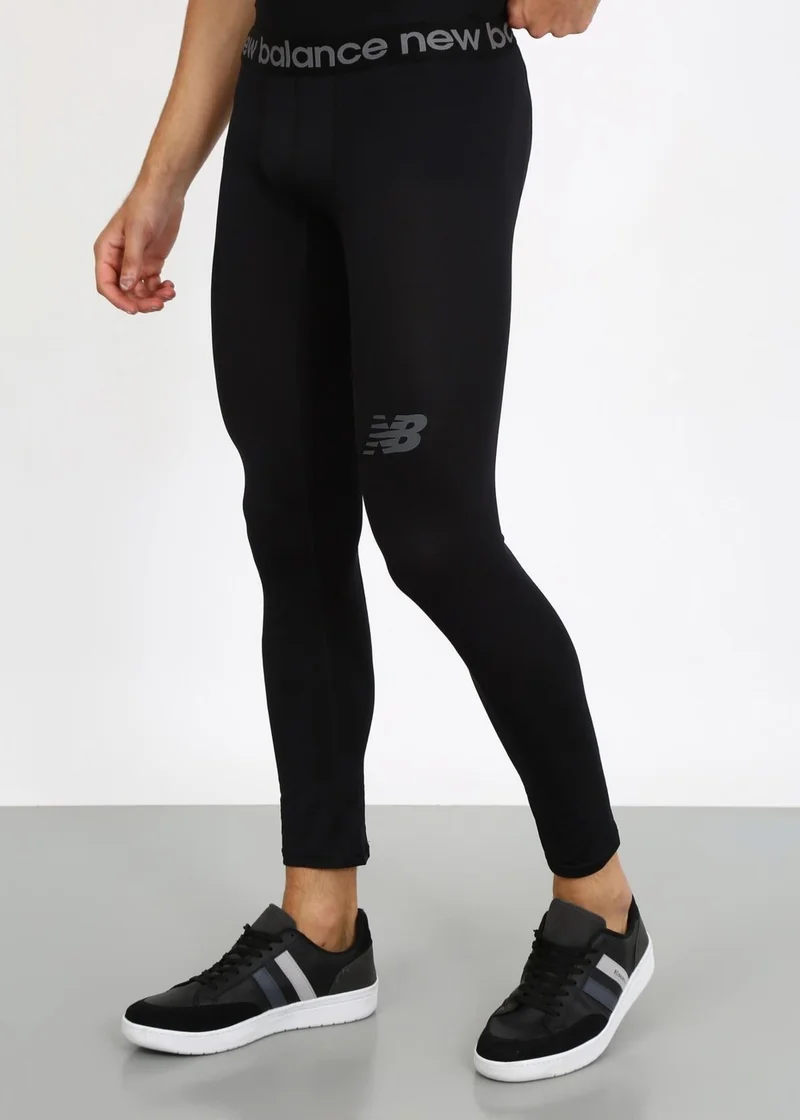 نيو بالانس Nbcompl-Bk Men's Long Sleeve Tights