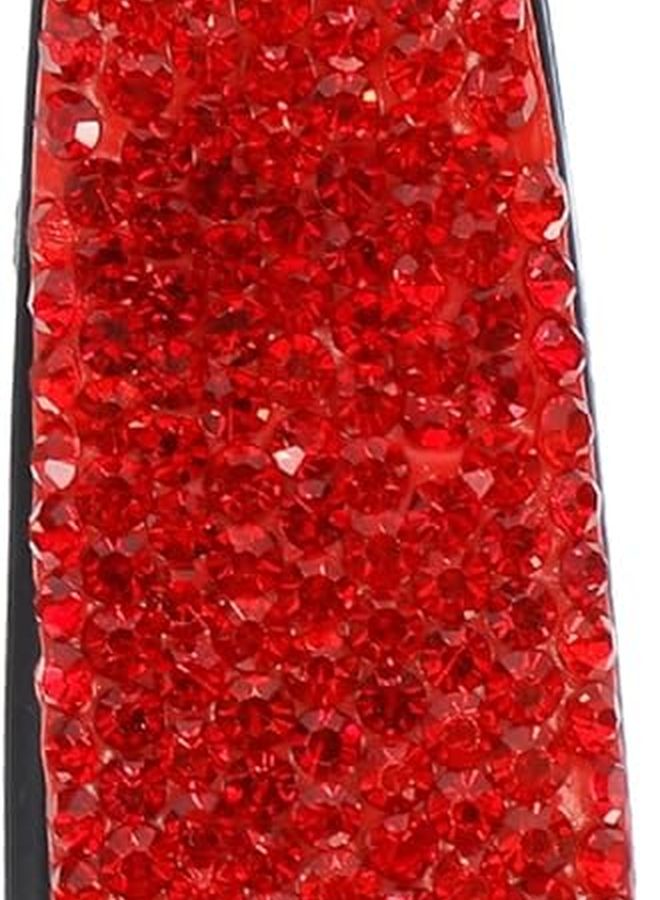 Rhinestone Sunglass Visor Clip Portable Car Glasses Holder Organizer Durable Design - Image 1