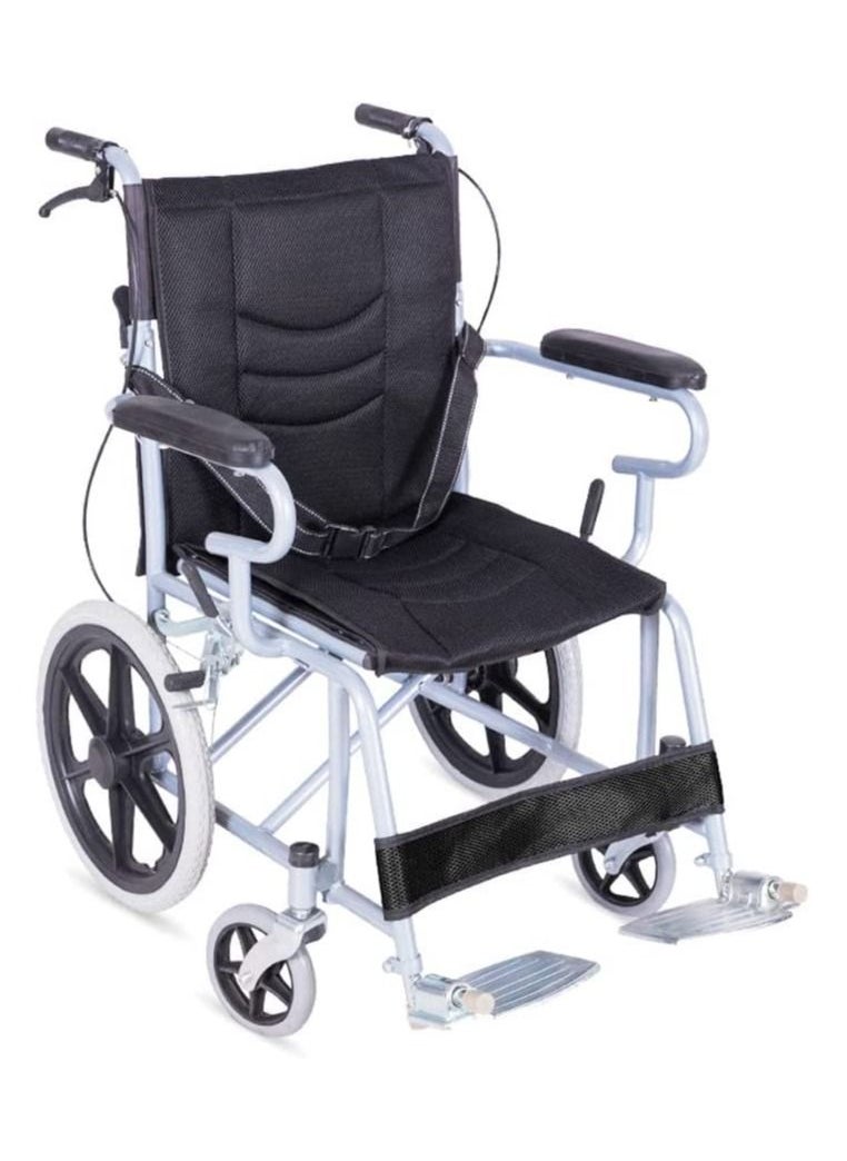 Cool Baby Wheelchair Foldable Lightweight For Elderly Disabled With Handbrakes  - Image 1