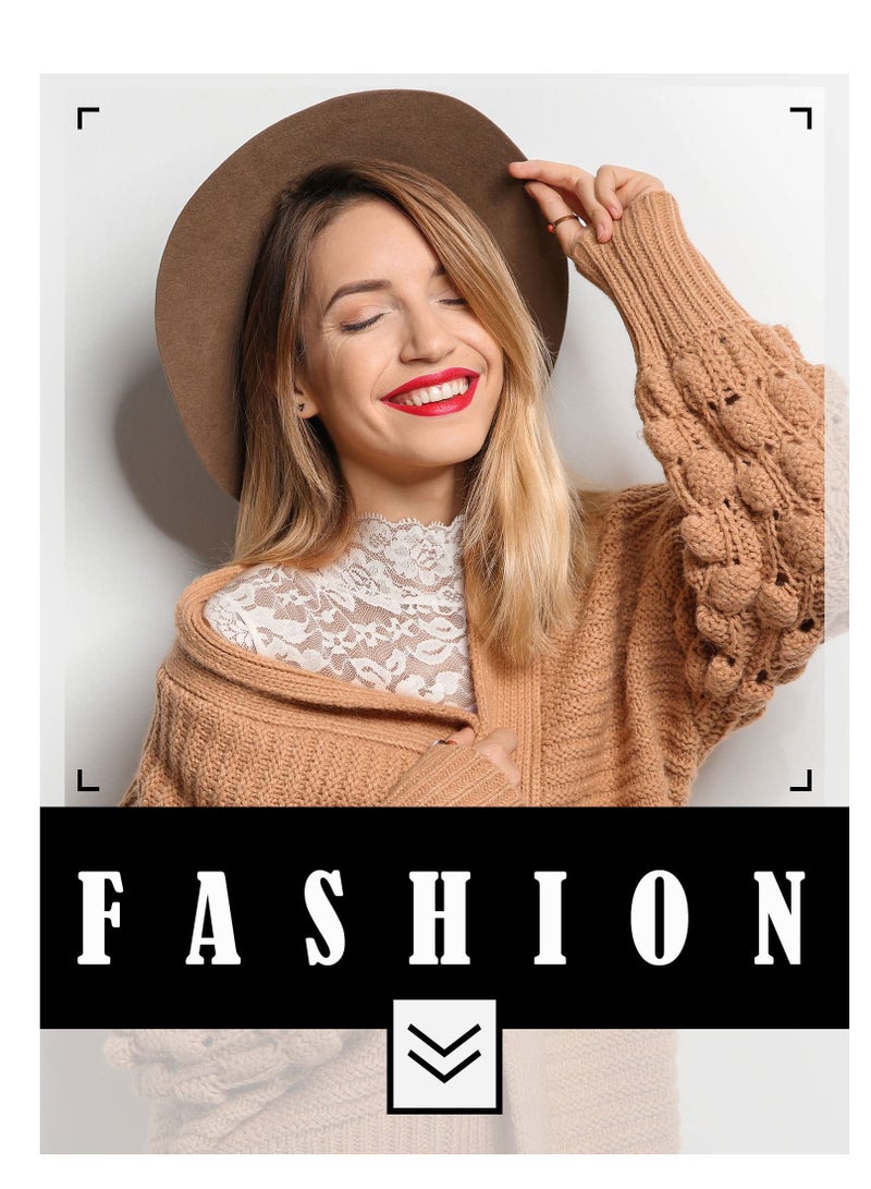 Suntown Women's Lace Fake Collar Detachable, Dickey Collars White Lace Collar Black Lace, Jabot Detachable Collars for Women, Made of Reliable Lace Fabric, can be Utilized with Sweaters, Dresses (2 Pieces) - Image 2