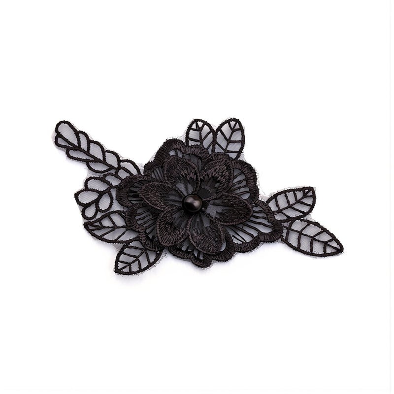 Lace Flower Applique for Handmade Craft Lovers Brides DIY Clothing Embellishment - Image 1