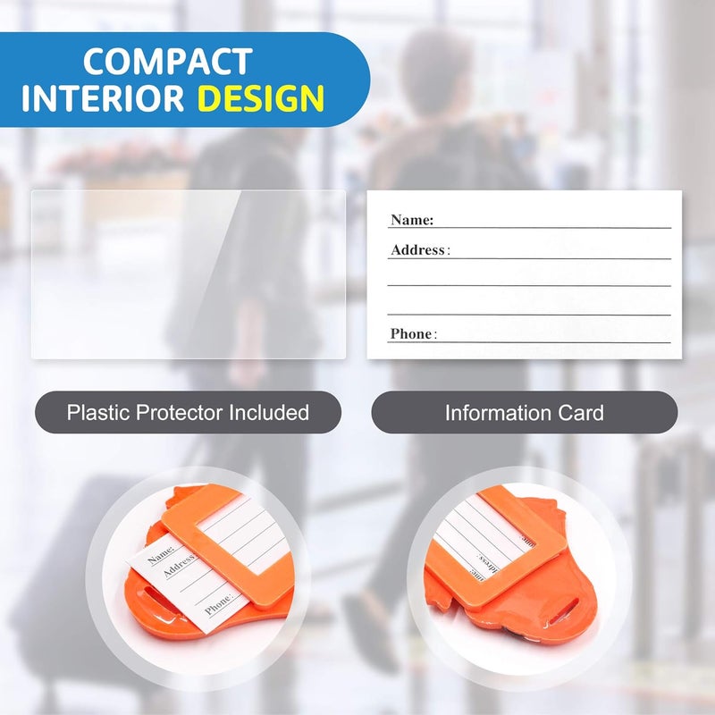 Finex 4 Pcs Set Poke Monster Cartoon Anime Silicone Travel Luggage Baggage Identification Labels ID Tag for Bag Suitcase Plane Cruise Ships with Belt Strap - Image 4