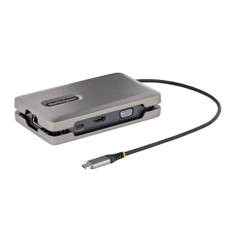 Startech.com StarTechcom USBC Docking Station for Windows and ChromeOS Dual Monitor 4K 60Hz USBCHDMI or 1080p VGA HDR10 USB 10Gbps Hub 100W Laptop Charging GbE TAA - Image 2