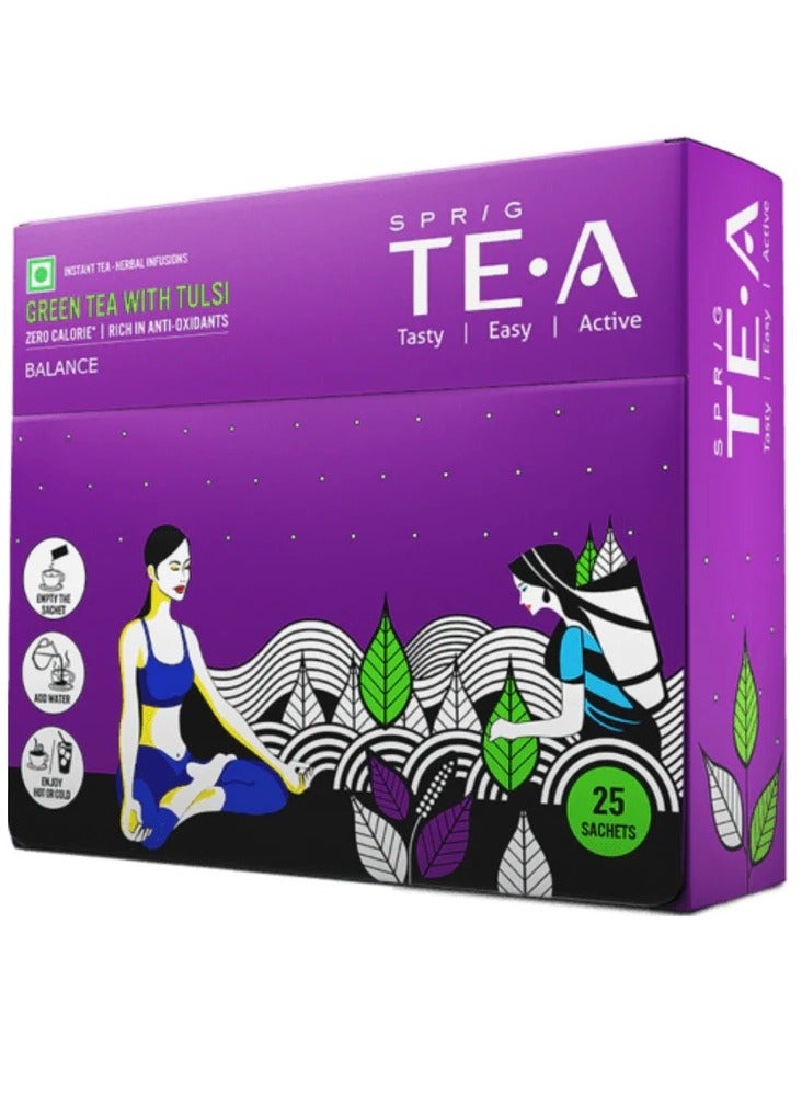 Green Tea With Tulsi 25 bags