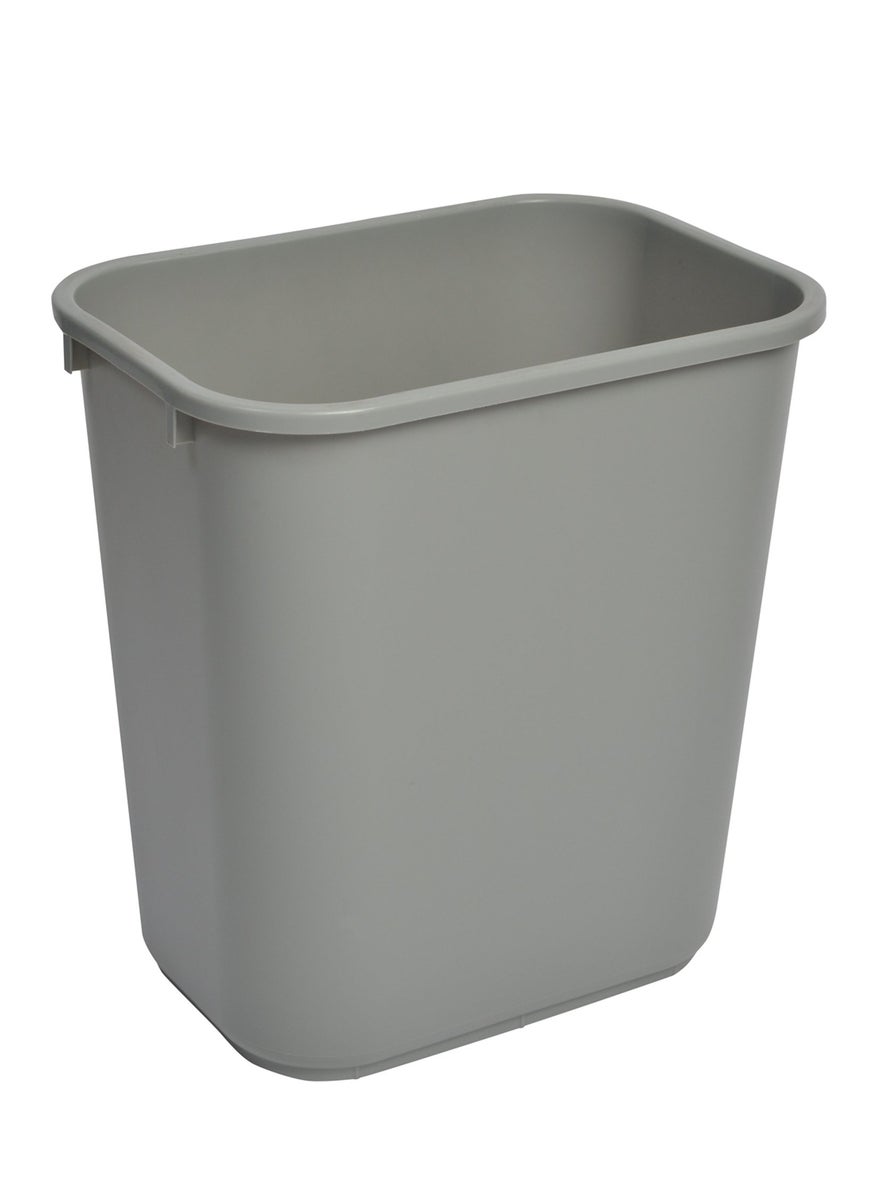 Janico Janico 1037GY 10 Gallon Waste BasketGrey 