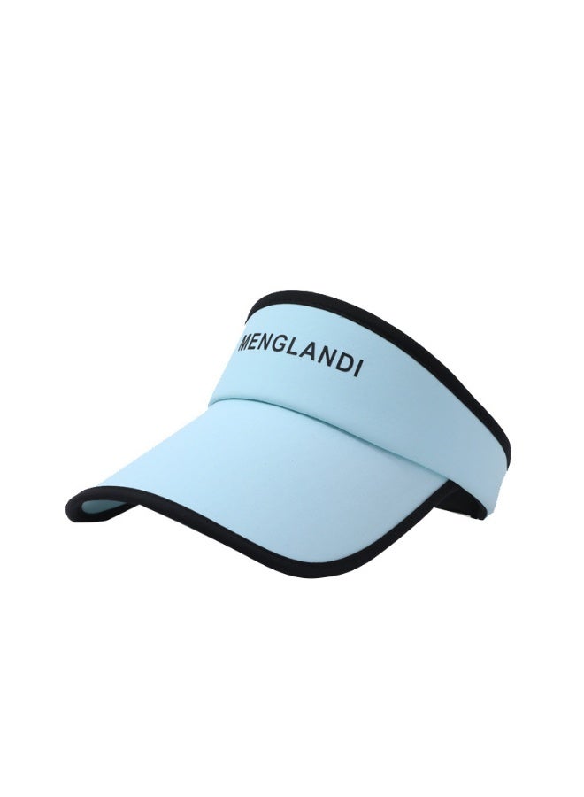 NIBEMINENT Sport Sun Visor Hats, Summer Spring Outdoor Sports Lightweight Empty Top Baseball Cap Cotton Ball Caps for Cycling Running, Tennis, Golf & All Sports - Women and Men - Image 1