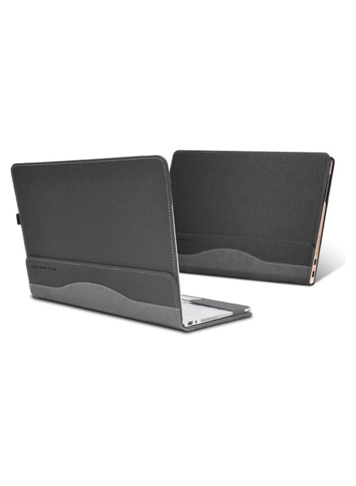 General Laptop Sleeve Compatible with HP Spectre X360 Convertible 13-AW 13.3 Inch Case PU Leather Protective Cover Shell For HP Spectre X360 13.3''  - Image 1