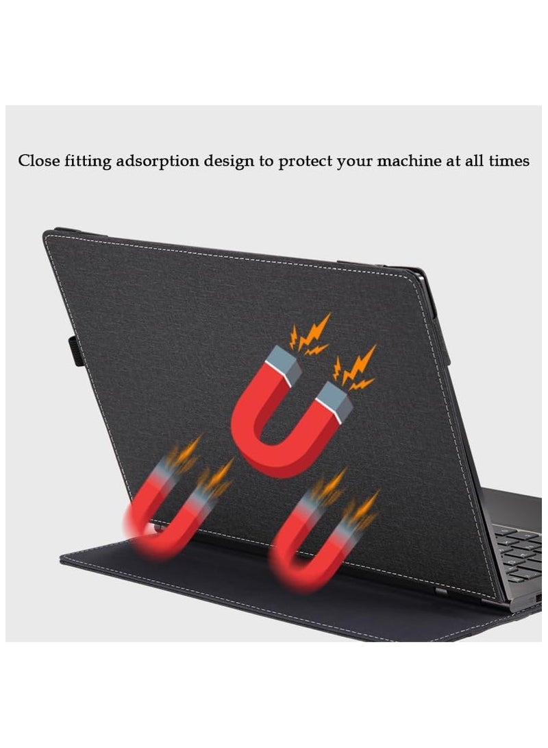 General Laptop Sleeve Compatible with HP Spectre X360 Convertible 13-AW 13.3 Inch Case PU Leather Protective Cover Shell For HP Spectre X360 13.3''  - Image 3
