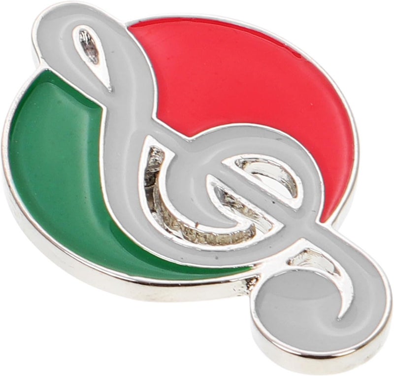 SUPVOX Musical Instrument Brooch Pin Guitar and Piano Music Note Enamel Lapel Pin Alloy Badge for Jackets Sweaters Backpacks Women’s Clothing Accessories - Image 1