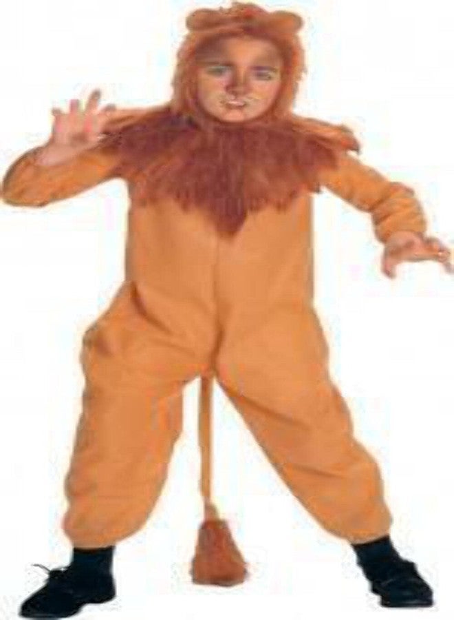 Rubies The Wizard of Oz: Cowardly Lion Costume for Kids, Boy's Medium
