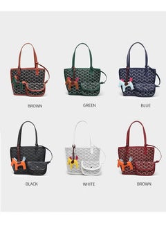 Generic Printed Shopper Small Tote Blue Pendants Random  - Image 5