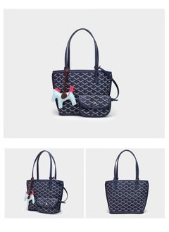 Generic Printed Shopper Small Tote Blue Pendants Random  - Image 3