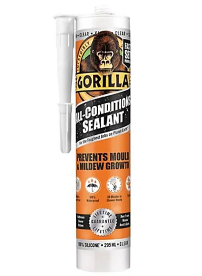 سيلانت غوريلا الشفاف لجميع الظروف، 295 مل