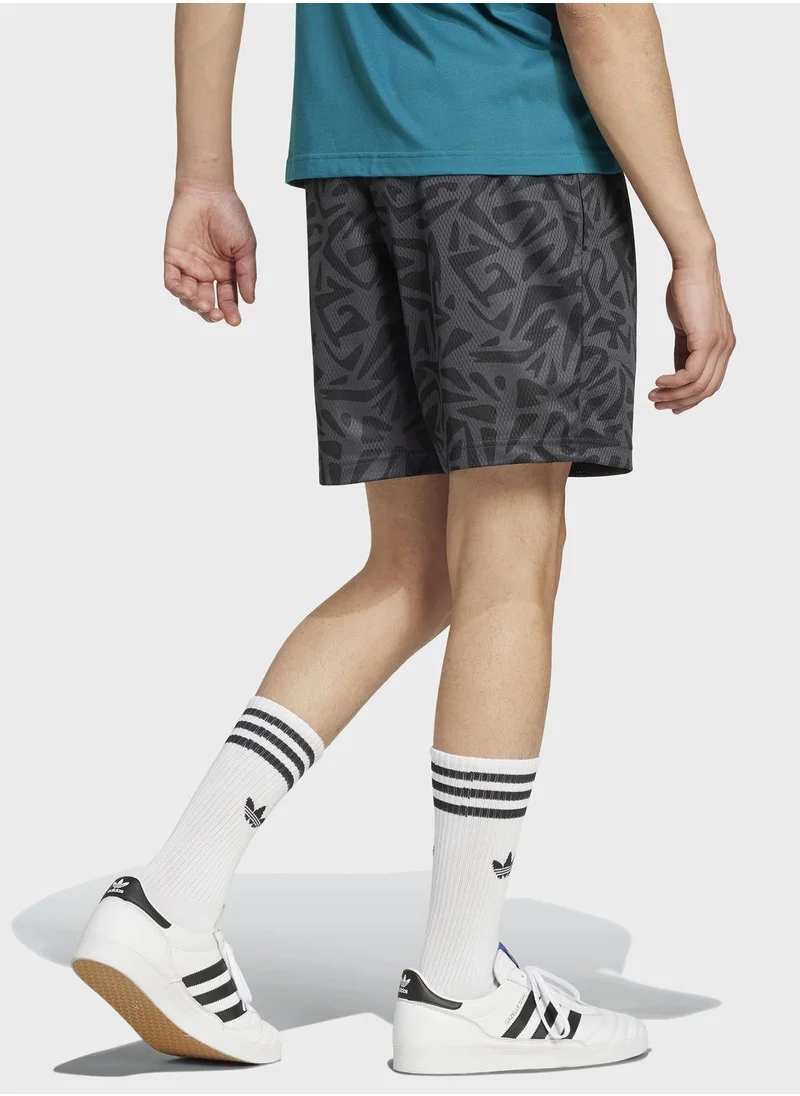 adidas Originals Aop Logo Shorts