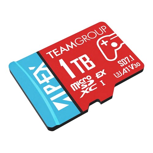 TEAMGROUP APEX 1TB microSD Express Card microSDXC Memory Card U3 A1 V30 RW up to 800700 MBs for Nintendo Switch2 UHSI Compatible with Adapter TAPMSDE1TIV30A102 - Image 3