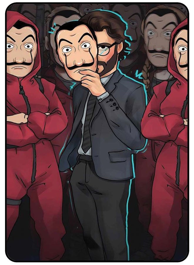 AMINA ALSHEBLI Protective Case Cover For Samsung Galaxy Tab S6 Lite 10.4 Inch (2022) Money Heist Character - Image 1