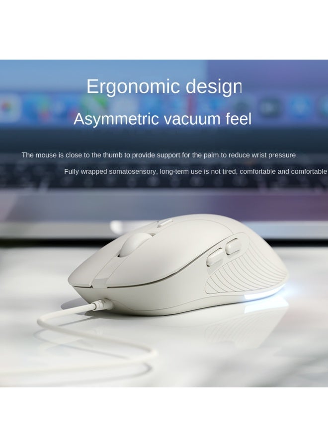 إنفيك Inphic B2 ماوس سلكي للألعاب ضوء أعمال مكتب منزل صامت [مجموعة وسادة الماوس] - Image 5