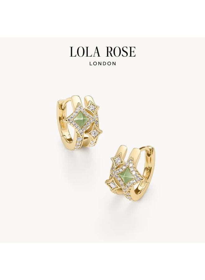 Lola Rose Starry Silver Ear Studs Earrings For Women Elegant Birthday Gift For Girls And Best Friends - Image 1