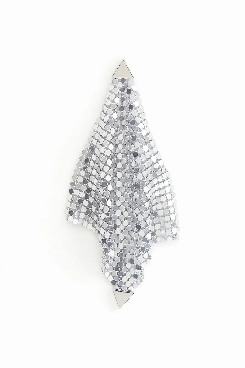 H&M Metal-mesh earring