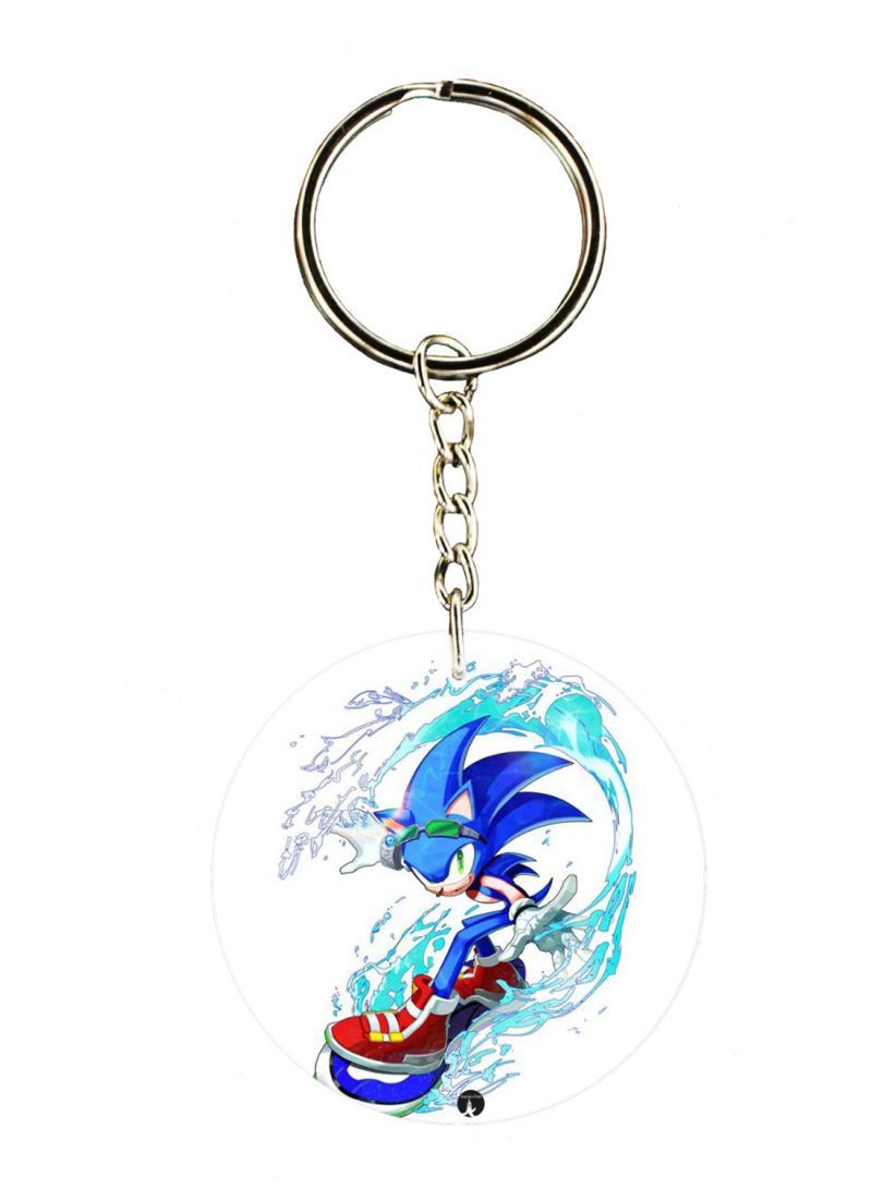 RKN Sonic Printed Keychain