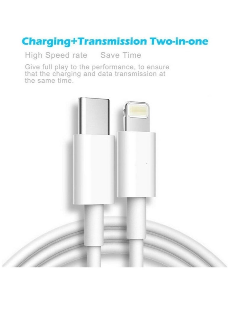 Gravity Fast Charging Cable for Apple iPhone Charger 20W  - Image 2