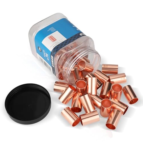 EFIELD Pro 30Pack EFIELD 34 X 34 Copper Slip Coupling No Stop CxC Sweat Connection LF Copper Plumbing Fittings34x34COPPER033 - Image 1