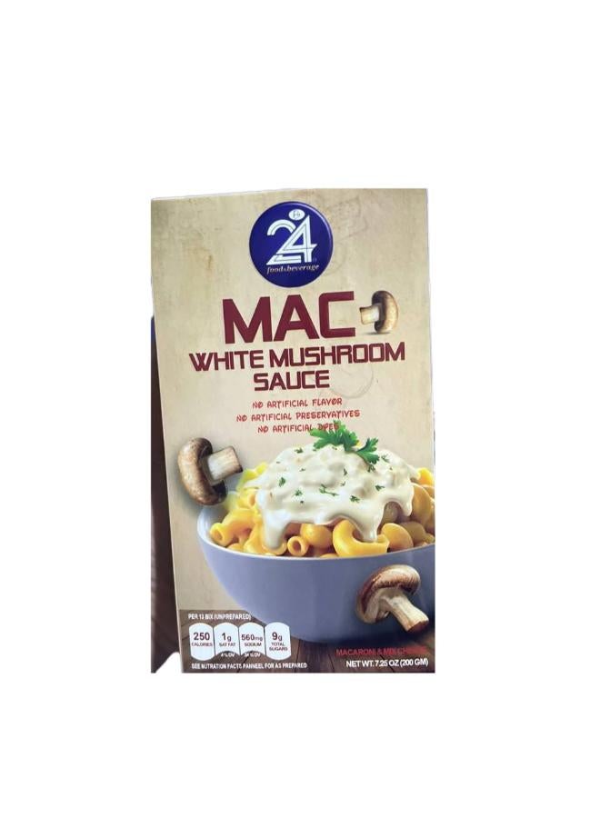 24 Mac Pasta with White Mushroom Sauce - 200 Gram