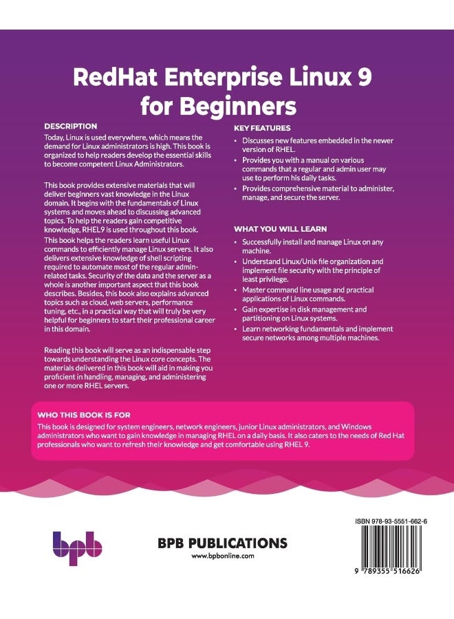 RedHat Enterprise Linux 9 for Beginners: A comprehensive guide for learning, administration, and deployment - Image 4